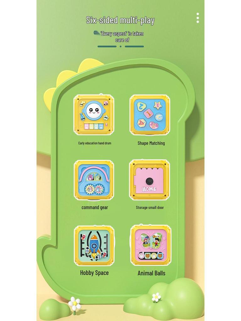 Multifunctional Baby & Toddler Educational Sound & Light Story Machine Drum