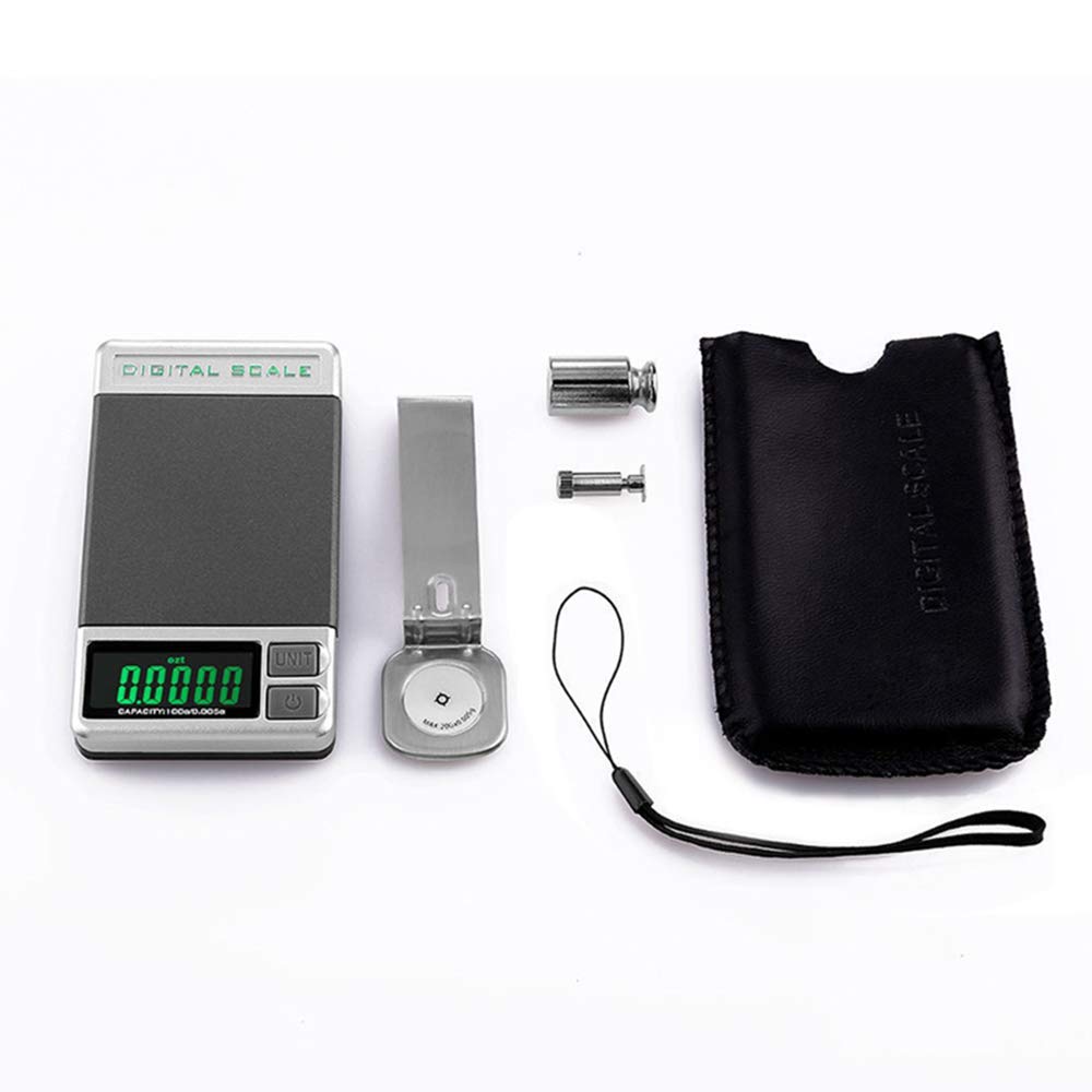 Digital Stylus Pressure Gauge for LP Record High Up to 100g Players, Turntables, 0.005g Accuracy,