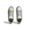 adidas Originals Centennial 85 Low Suede Casual Slip-Resistant Durable Low-Top Skate Shoes Unisex Sneakers Gray White Yellow IE2370