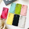 Applicable to Samsung s25 mobile phone case, new big wave wristband s22 personalized bracket a04 anti-drop a13 liquid case