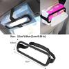 New Auto Accessories Car Sun Visor Tissue Box Holder Paper Napkin Seat Back (Color: Black)