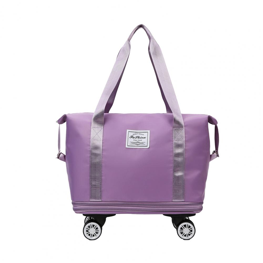 Travel Bag with Detachable Wheels Portable Travel Bag Capacity Waterproof Duffel Bag with Detachable Wheels for Gym Travel