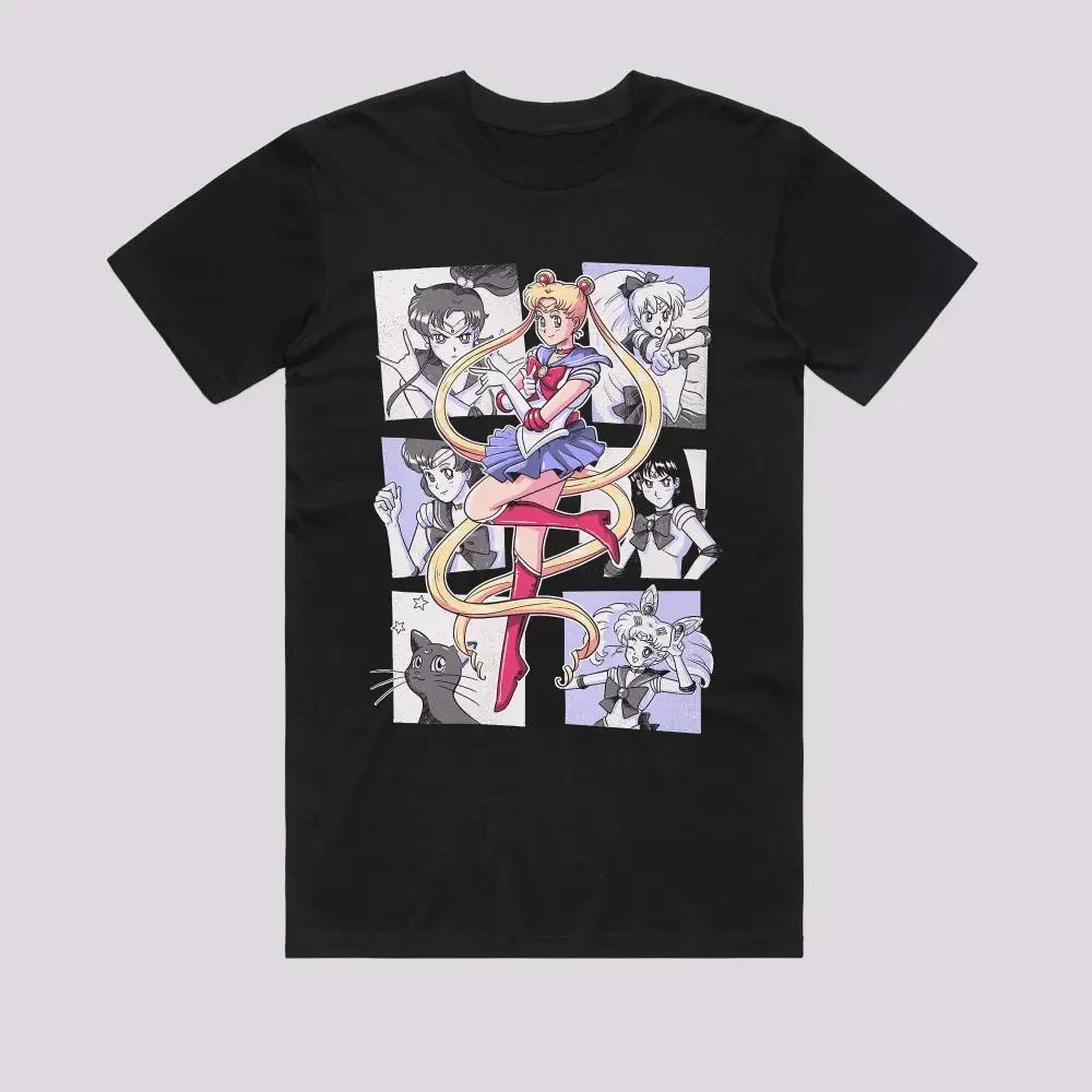 Anime Sailor Comics Tshirt Size S4xl Gift For Friends For Kids