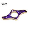 Reading Accessory One Hand Book Page Holder, Glitter Thumb Ring Holder for Reading, Stabilizer Clip Metal Opener Students Readers Tool