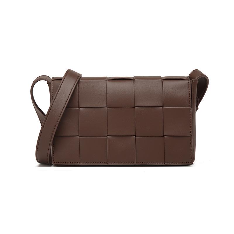 2025 Unisexová ležérní tkaná crossbody taška - Módní malý čtvercový design