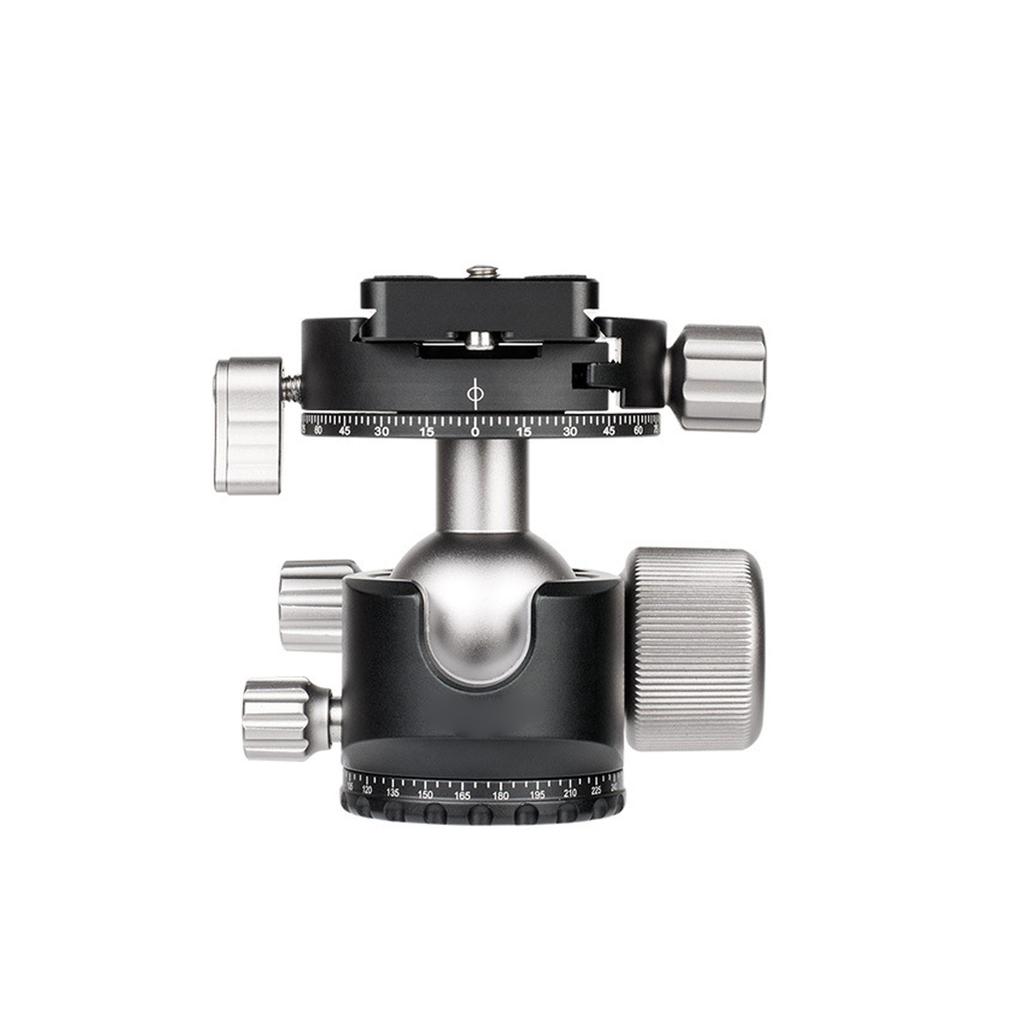 Low Profile Camera Tripod Ball Head Metal Panorama Ball Head with 1 4 Quick Release Plate for Tripod Monopod