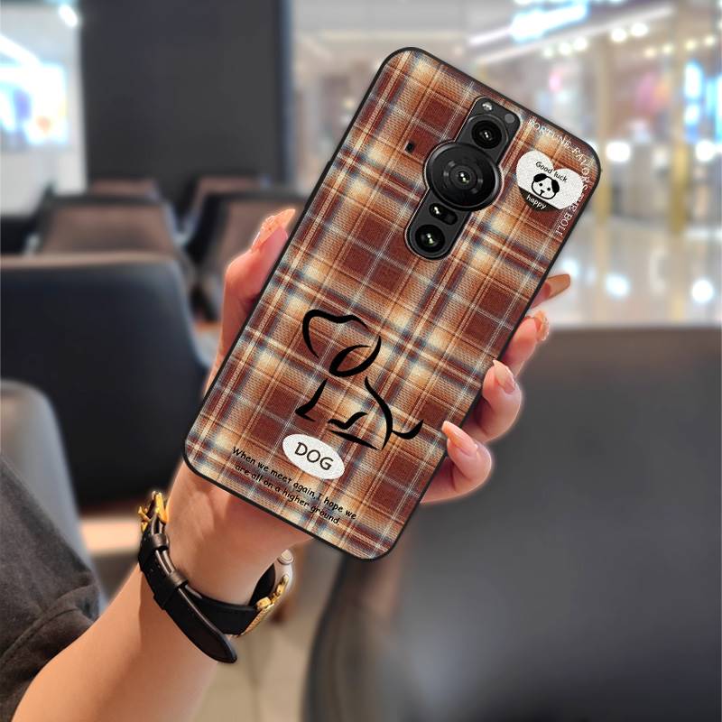Graffiti Anti-dust Phone Case For Sony Xperia Pro-I Animals Durable Full wrap Dirt-resistant Waterproof Cartoon Cute TPU