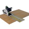 Professional Track Sawing Guide Rail 600mm Cutting Ranges Universals Compatibility for Woodworking Projects Straight Cut