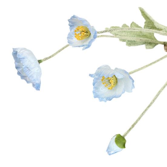 Artificial Flowers Faux Silk Flower Branch with Stems Real Touch Fake Flower Arrangement for Spring Home Kitchen Table Decor