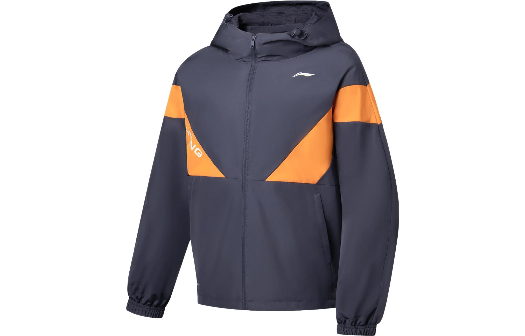 Li Ning Fitness Series Jacket Men s Earth Surface Gray AFDT033-2 3XL