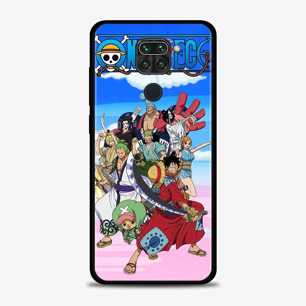 

Чехол для телефона Xiaomi Redmi Note 11 8 10 pro Max 9T 9S 8T 8 7, чехол для Redmi 10 9 9C 9A One Piece Луффи Чоппер Зоро Нами Санджи Redmi Note 8