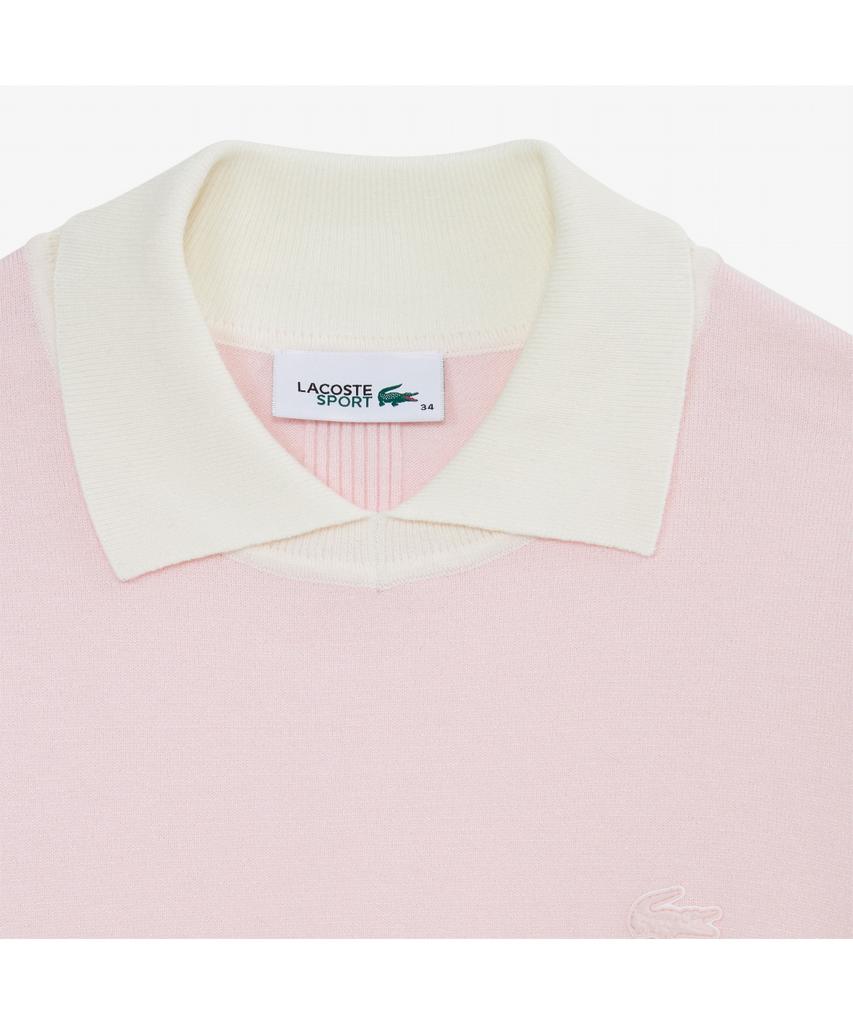 LACOSTE Women'S Contrast Collar Sweater Af814E-55N Ady
