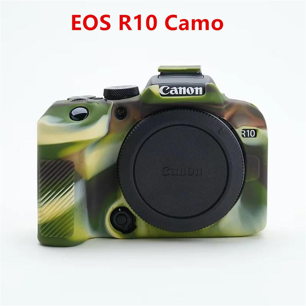 Soft Silicone Armor Camera Body Case For Canon EOS R10 R7 RP R6 R 7D 77D 600D 650D 700D Shockproof Cover