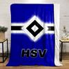 HSV Logo Blue Blanket for All Seasons Blanket Lunch Break Throw Gift