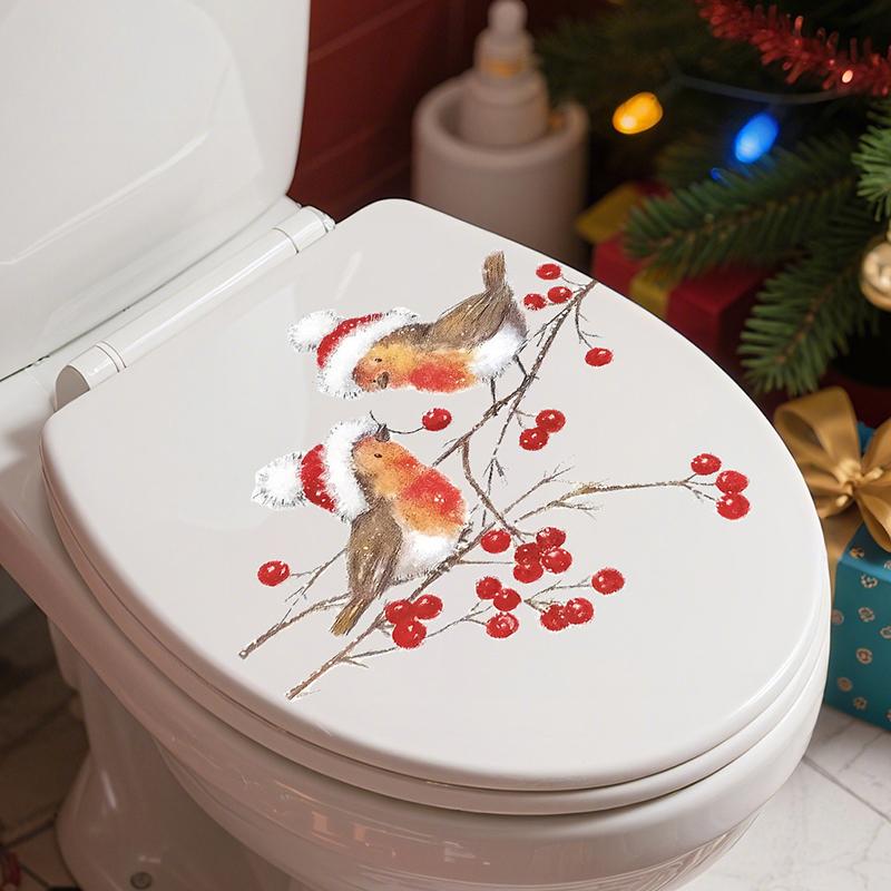 Noctilucous Wall Sticker Bathroom Toilet Decor Living Room Cabinet Refrigerator Home Decoration Decals Stickers