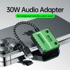 Pu Ji GS1 Sound Card: 2-in-1 Lightning Converter for Mobile Gaming