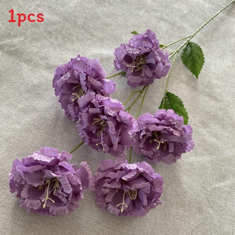 

Silk Artificial Snowball Flowers For Wedding Decorations And Diy Gift Crafts Purple