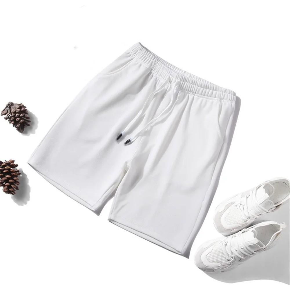 

Men s Summer Cool Shorts Swimwear Quickly Dry Surf Beach Board Elastic Waist Casual Pants Male Mesh Running Sports Sweatpant XL білий