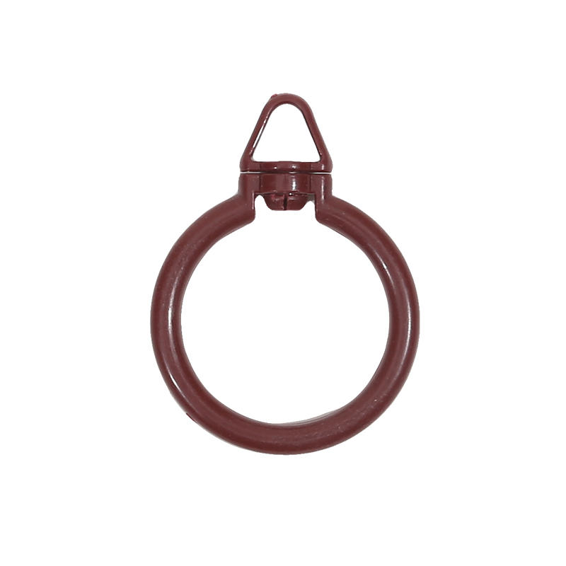 10 Pcs Window Treatment Clip Rings Shower Curtain Drapery Rings Curtain Hooks with Eyelets for Curtains and Rods