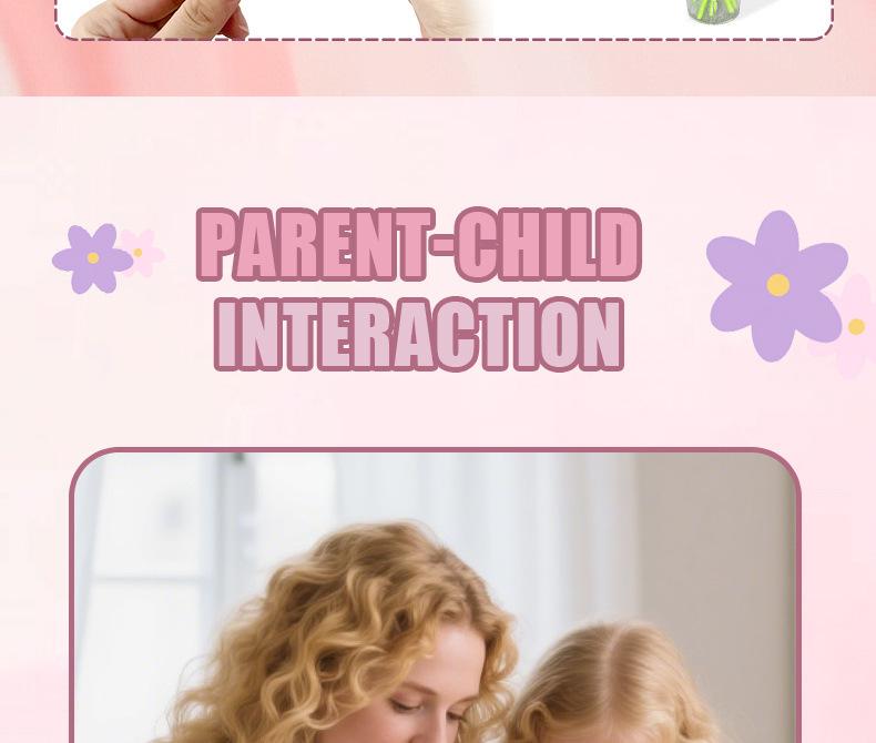 DIY Embossing Machine: Children's Handmade Fabric Flower Bouquet Toy Set (Ages 3-6)