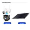 V380 Solar WiFi HD Waterproof Outdoor 4G Surveillance Binocular Camera