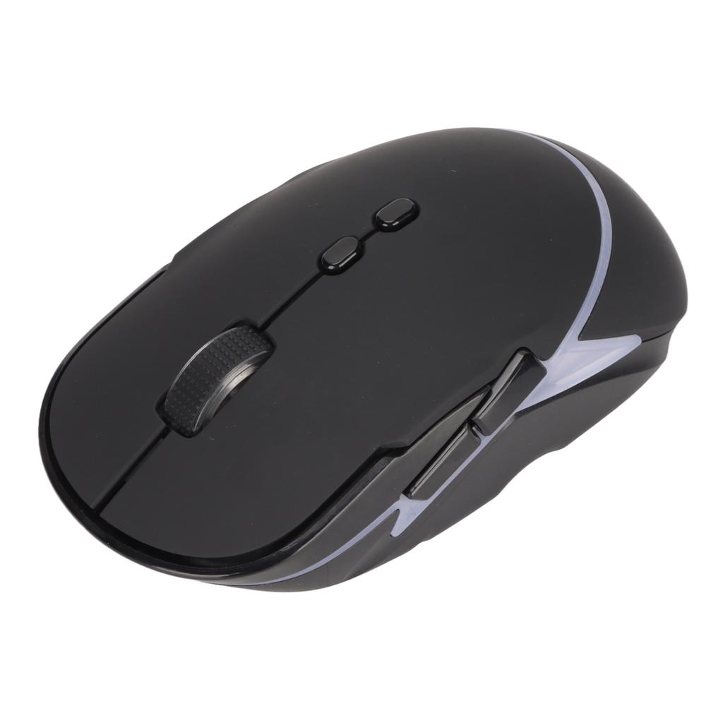 Wireless Gaming Mouse 3 Level Adjustable DPI RGB Color Backlit Ergonomic Design 2.4G Rechargeable Mouse