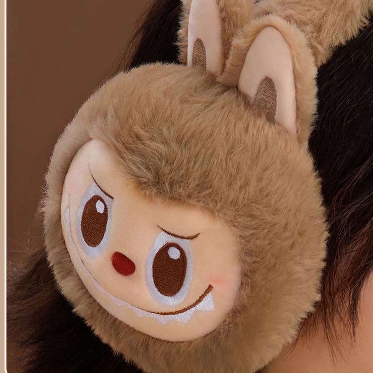 New POP MART Warm Collection LABUBU Plush Earmuff Thermal Trend Based Products PPMT-2411-0034