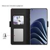 For OnePlus 13T 5G Case Stand PU Leather Phone Cover Card Holder Mirror