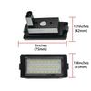 2PCS License Number Plate Lamps For BMW E38 1995-2001 with Canbus Plug&Play LED Number Plate Lights