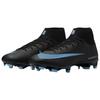 Nike Zoom Mercurial Superfly 10 Academy MG 2025 Shadow Pack Unisex Sneakers Black Ice-Blue FQ1456-001