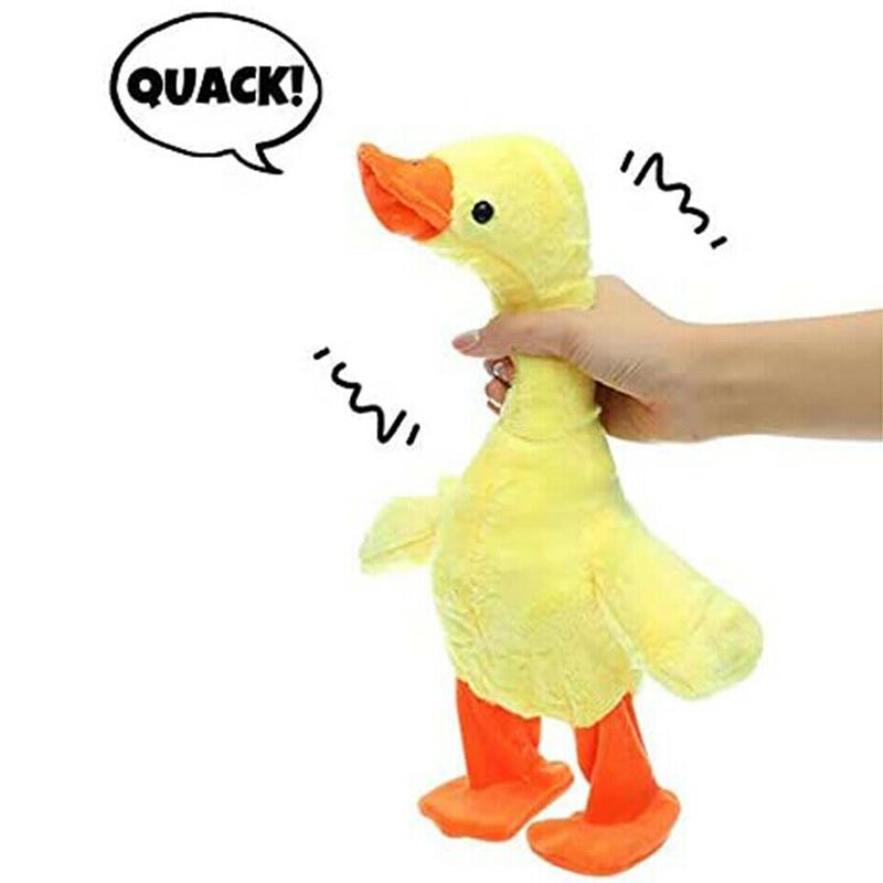

Talking Singing and Walking Duck Musical Duck Toy Dancing with 138 Music NSV music phone duck baby toy brinquedo High Appearance жёлтый