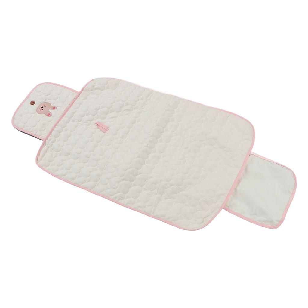 Baby Portable Changing Diaper Pad Foldable Waterproof Travel Diaper Changing Mat for Newborn Rabbit