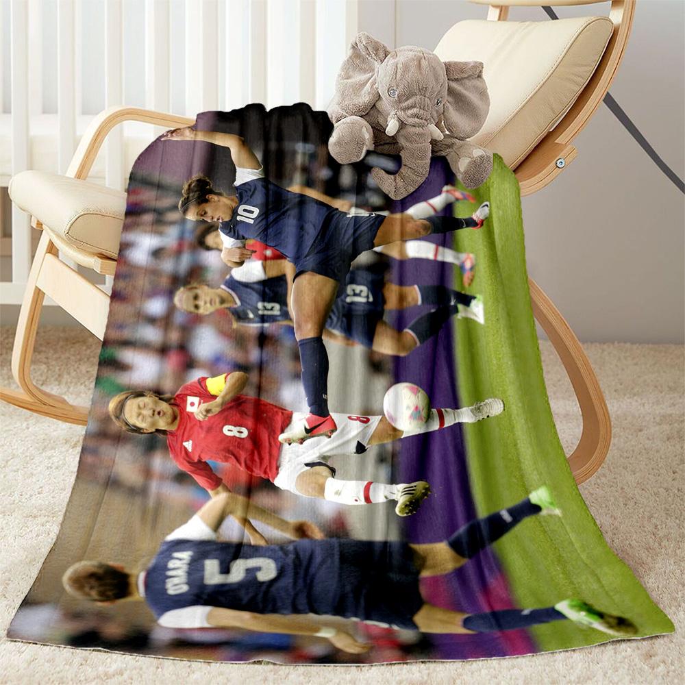 Mexico's Player Victory. Blanket Warmthful Decor Perfect for Chair Livingroom Office Chair for All Seasons Modern