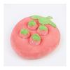 ZakkaTimez Small Animal Toy Hidden Snack Pet Stuffed Toy Nosework Chew Toy (Strawberry, L Size)