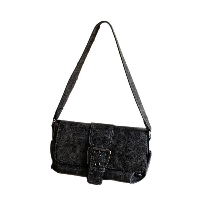 Niche Retro Underarm Bag, Single-shoulder Bag Versatile Small Square Bag Fashionable Crossbody Bag