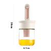 Telescopic Oil Brush Integrated Bottle Adjustable Length High Temperature Resistant Household Kitchen Barbecue Baking Tool