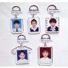 DIY Transparenter Acryl-Ausweisfoto-Schlüsselanhänger-Rahmen - Abnehmbarer Ein-Zoll-Fotohalter