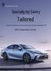 2026 Toyota Camry Dziewiątej Generacji Pełne Pokrycie Podłogi z TPE