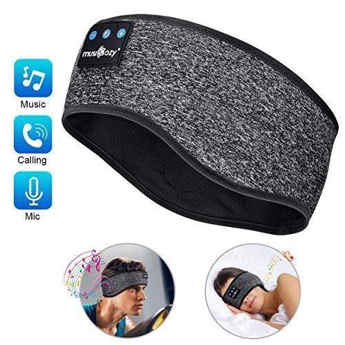 Casque de Sommeil Bluetooth Bandeau de Sport Écouteurs,Casque Audio Bandeau Pour Sommeil IPX6 étanche, Parfait pour Sport,Dormeurs