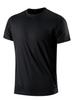 Men's Summer Sports Outdoor Jogging Top - American Style, Solid Multi-color, Versatile Fashion