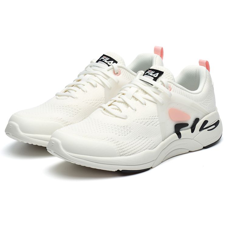 Fila Casual Low-Top Running Shoes Women Sneakers Black White A12W142114FSW