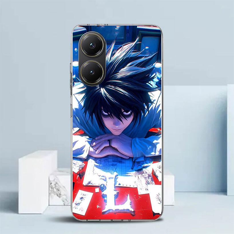 

Чехол для телефона N-Note D-Death L Lawliet для Xiaomi Poco F7 Ultra X5 X6 X7 Pro M7 Redmi 15C 15 13C 13 12C 12 10C 10 10A 9 9C 9A 9T Co Redmi 10C