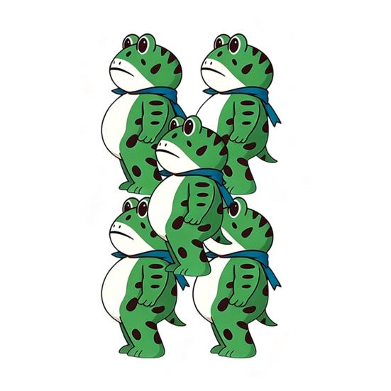 Portland Frog Protester Sticker Set Waterproof Vinyl Bumper Stickers Portland Rage Resistance Humor Frogs