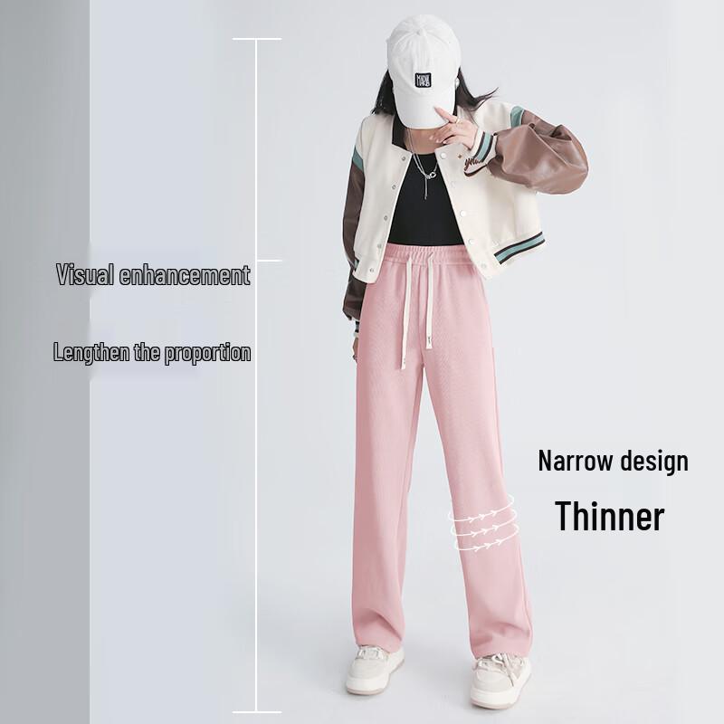 Baleno Damen Schmaler Cord Straight-Leg Hose