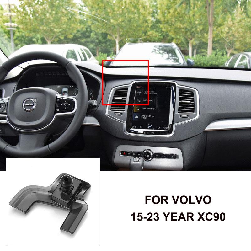 Pro Volvo Držák telefonu Základna Držák Příslušenství Speciální pro S60 V60 XC40 2020-2025, S90 V90 XC90 2015-2025, XC60 2009-2025