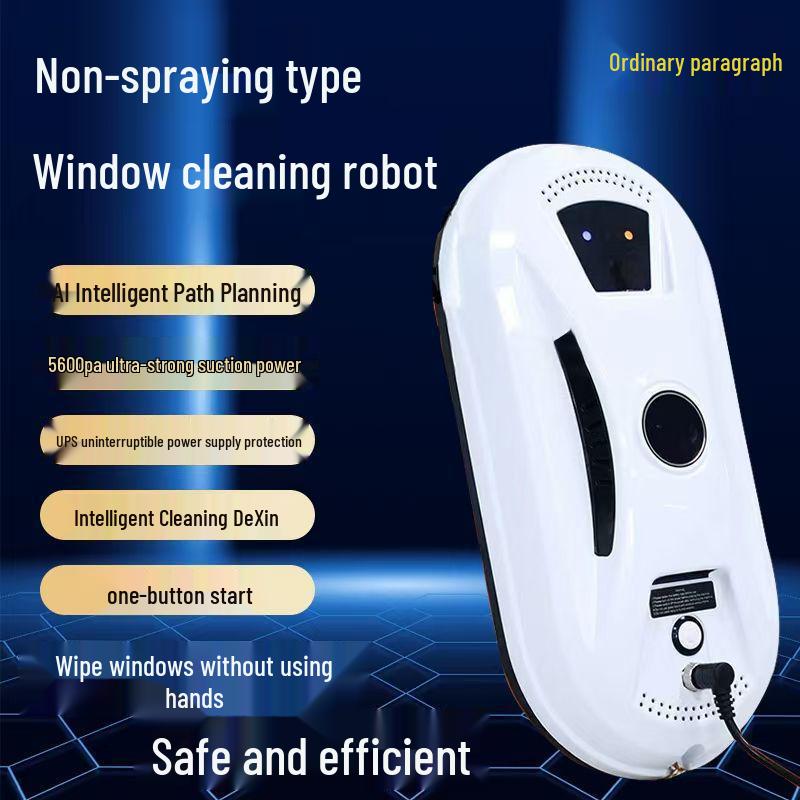 2026 German Smart Glass Cleaner: Ultra-Thin, Dual-Use, Wet/Dry Window Wiper with Automatic Water Spray