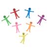 10 Pcs Novelty Stretchy Stretch Toy Cute Colorful Yellow Stress Relief Stretchy Fidget Gifts TPR Soft Plastic Creative Doll Toy