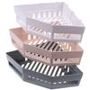 Triangular Shower Caddy Shelf Bathroom Corner Bath Rack Storage Holder Organizer