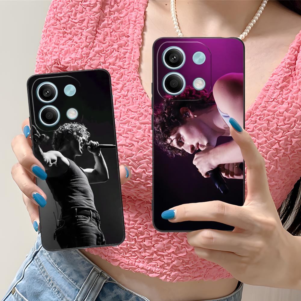 Benson Boone Handyhülle für Xiaomi Redmi Note 14 13 12 11 A5 3 2 1 Pro Plus 4G 5G Farbdruck Hülle Mobiltelefone Luxus
