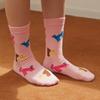 Kim Da-ye X Kakao Friends Socks (Pink)_Chunsik